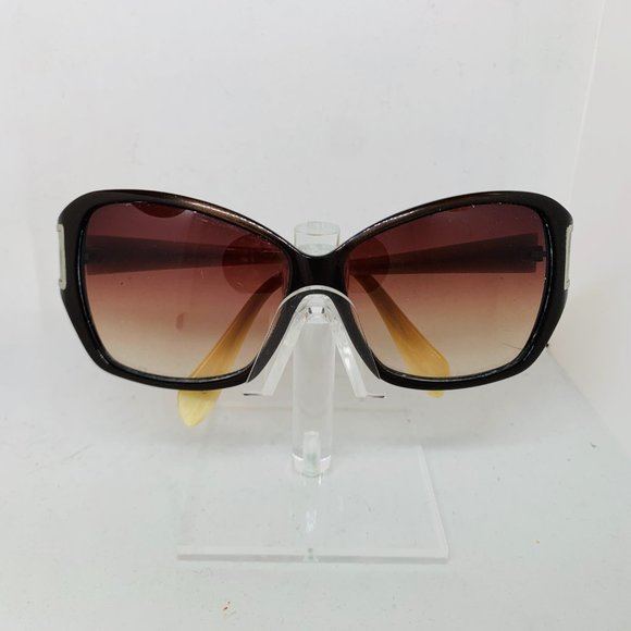 Oliver Peoples Brown White Ilsa Sunglasses - Picture 2 of 7